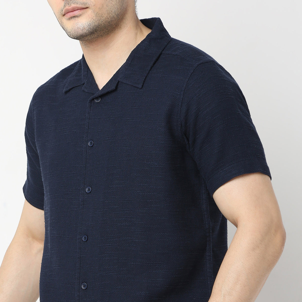 Regular Fit Structured Shirt