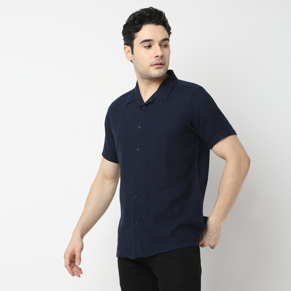 Regular Fit Structured Shirt