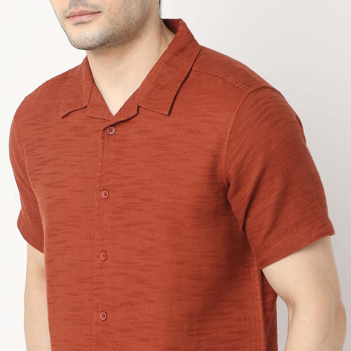 Regular Fit Structured Shirt