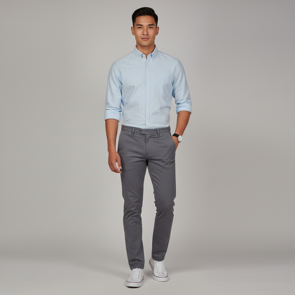 Slim Fit Solid Shirt