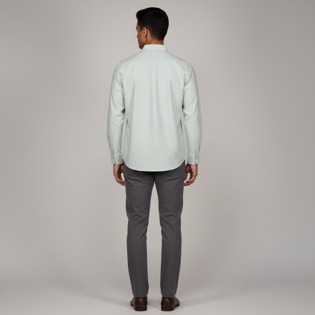 Slim Fit Solid Shirt