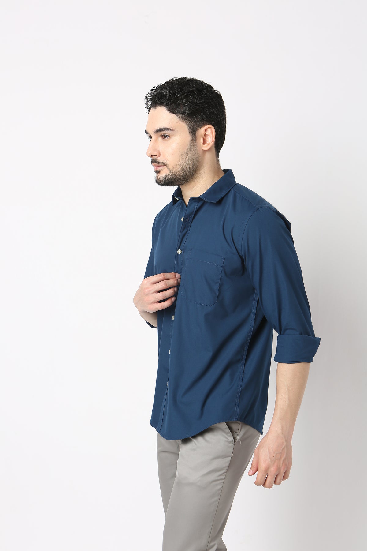 Regular Fit Solid Elemental Shirt