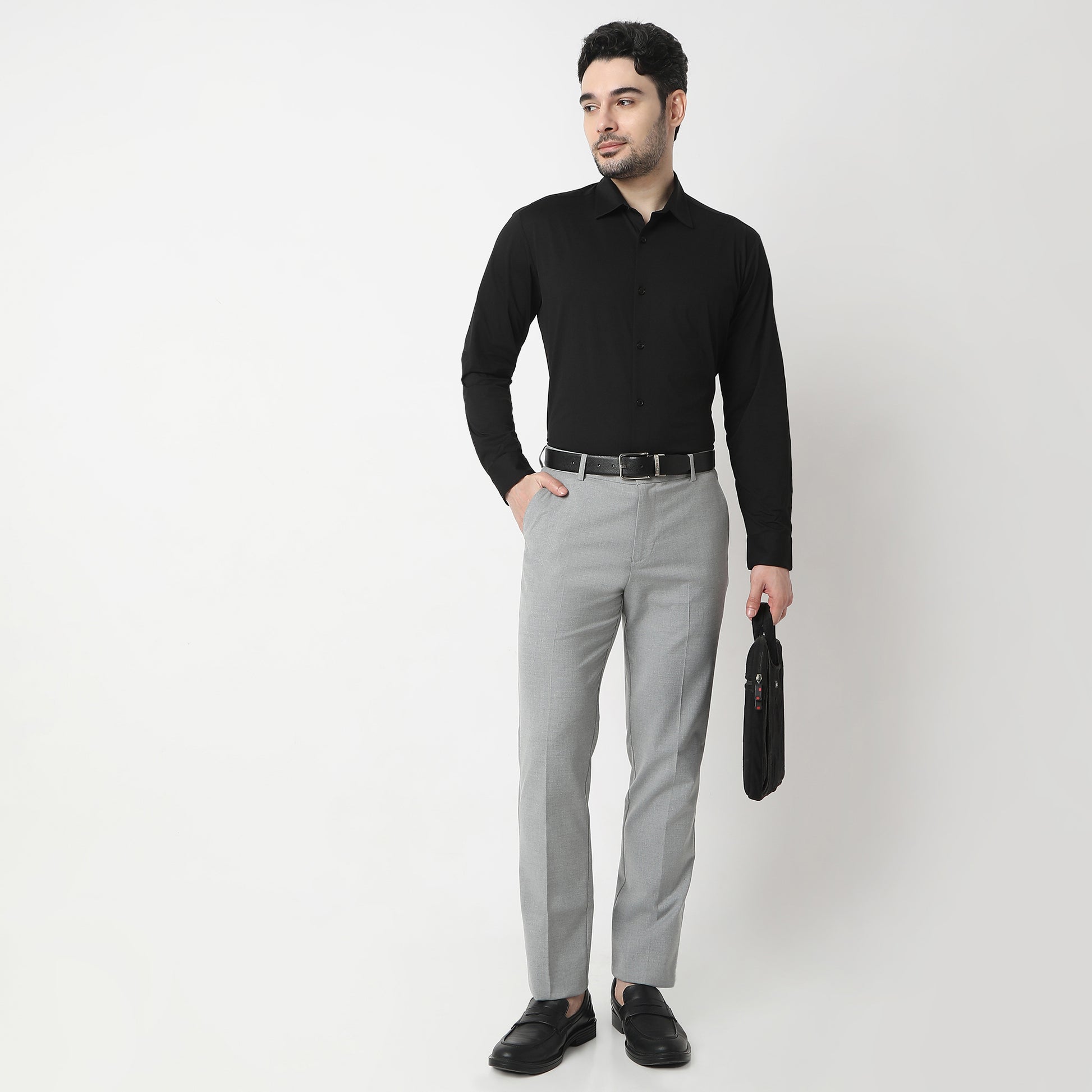 Slim Fit Modern Smart Travelator Shirt