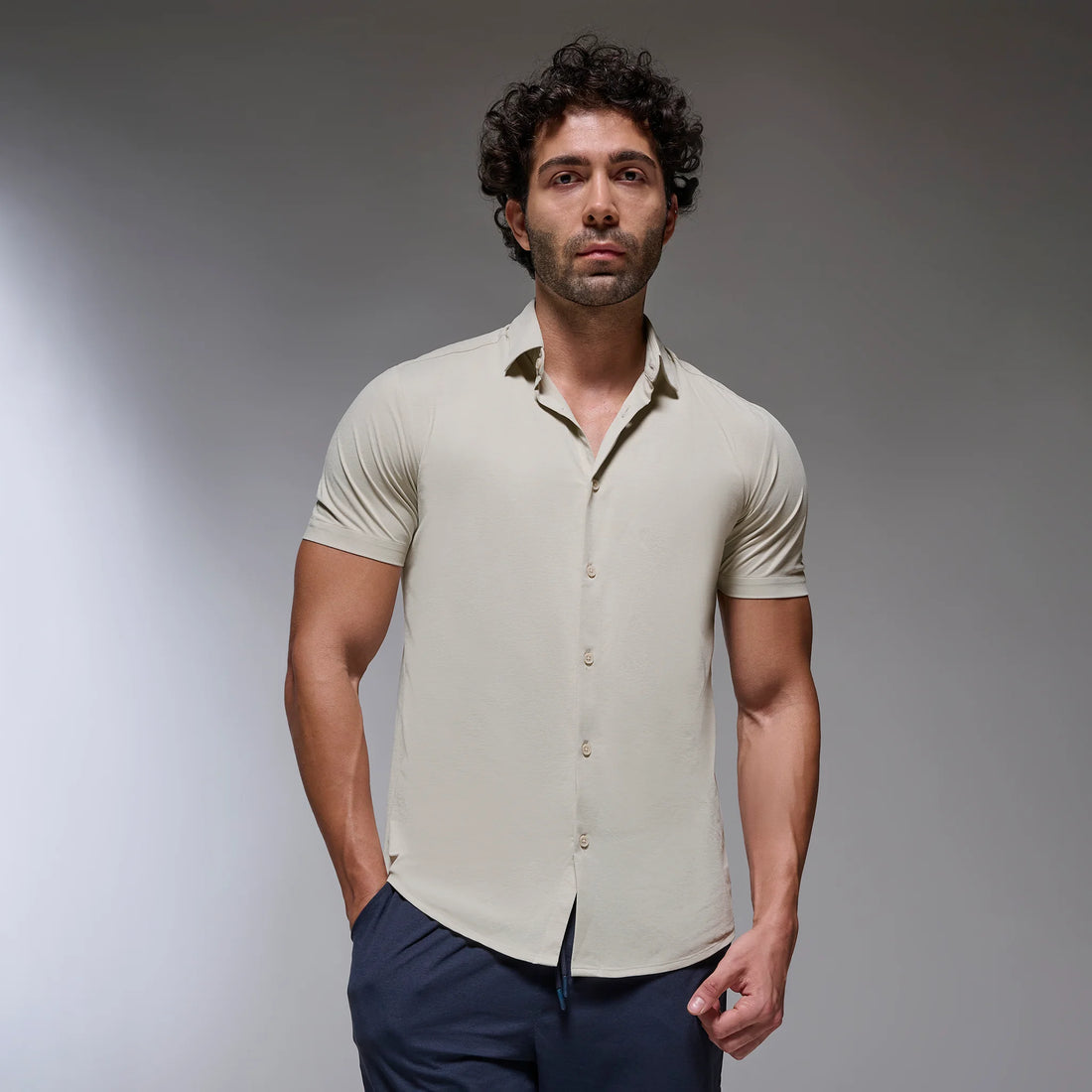 Travelator™ Half Sleeve Shirt – Airdry® – 4 Way Ultra Stretch Fabric