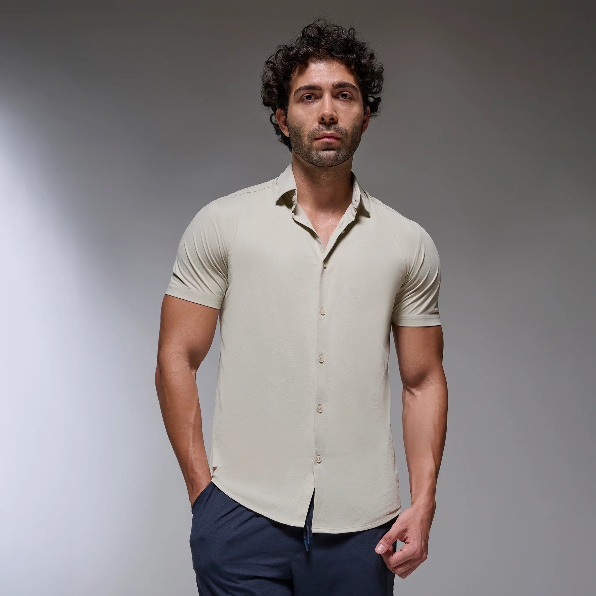 Travelator™ Half Sleeve Shirt – Airdry® – 4 Way Ultra Stretch Fabric