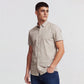 Regular Fit Solid Shirt Collar Regular Length Shirt
