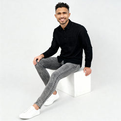 Smart Solid Linen Shirt