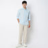 Smart Solid Linen Shirt
