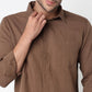 Smart Solid Linen Shirt