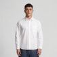 Smart Solid Linen Shirt
