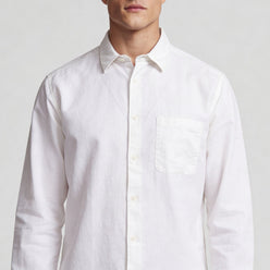 Smart Solid Linen Shirt