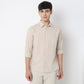 Smart Solid Linen Shirt