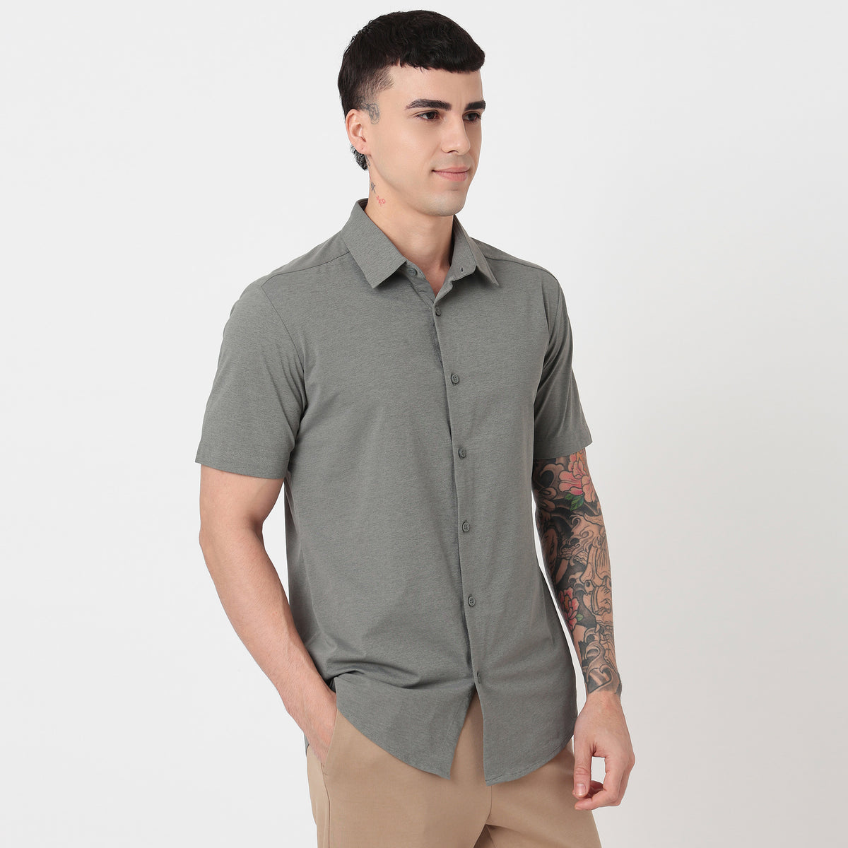 Airdry® Travelator™ Half Sleeve Shirt 4-Way Ultra Stretch Fabric