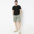 Regular Fit Solid Above Knee Mid Rise Shorts