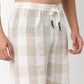 Above Knee Trendy Yarn Dyed Textured Pull-On Shorts with Lots Of Oomph- Relaxed Fit