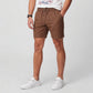 Solid Mid Rise Smart Shorts