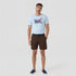 Solid Mid Rise Smart Shorts