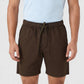 Solid Mid Rise Smart Shorts