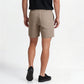 Solid Mid Rise Smart Shorts