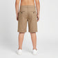 Solid Woven Varsity Shorts