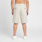 Solid Woven Varsity Shorts