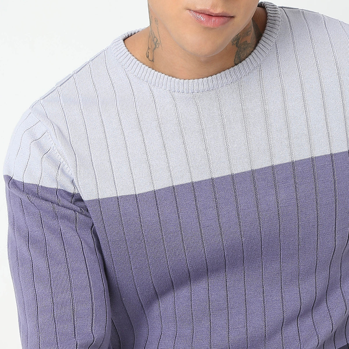 Regular Fit Striped Sweater