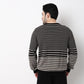 Hand Knit Jersey Smart Striped Sweater