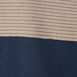 Cotton Structured Polo Neck Sweater