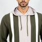 Striped University Sweat Tee