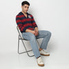Striped University Sweatshirt