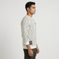 Striped Crew Neck Sweatshirt