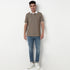 Knitted Structured Rugby Polo T-Shirt