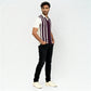 Striped University Polo T-Shirt