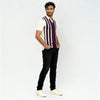 Striped University Polo T-Shirt