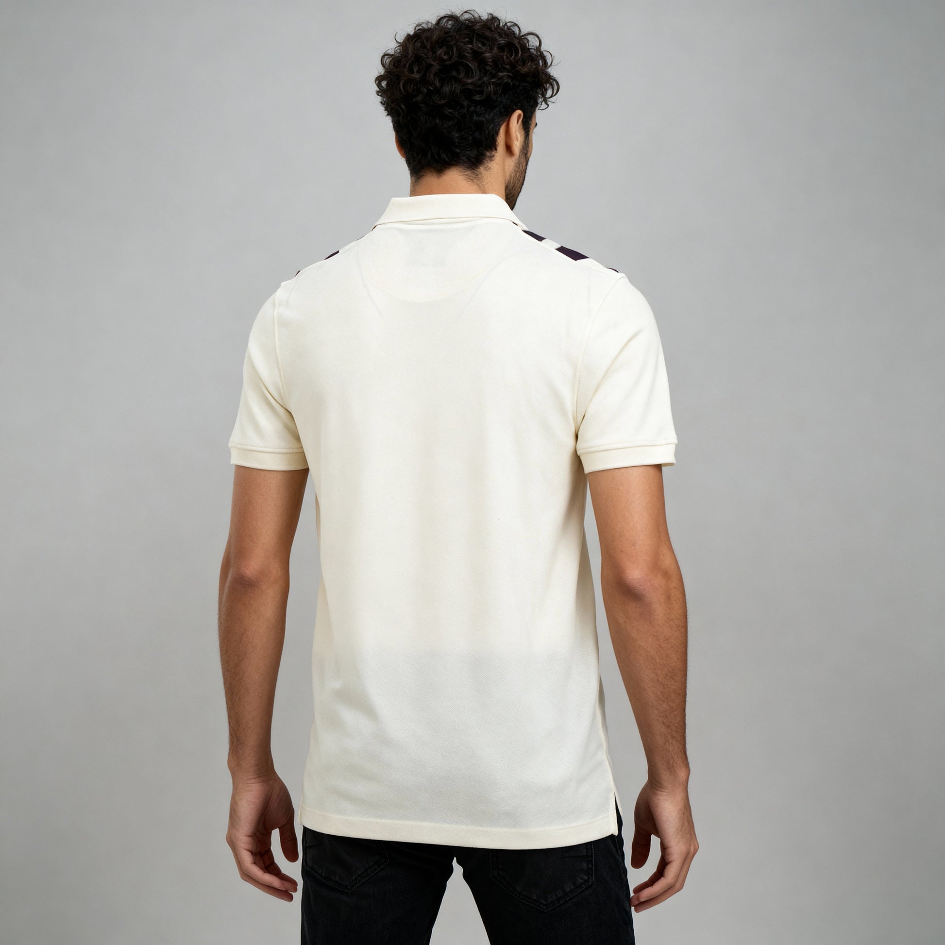 Striped University Polo T-Shirt