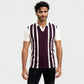 Striped University Polo T-Shirt