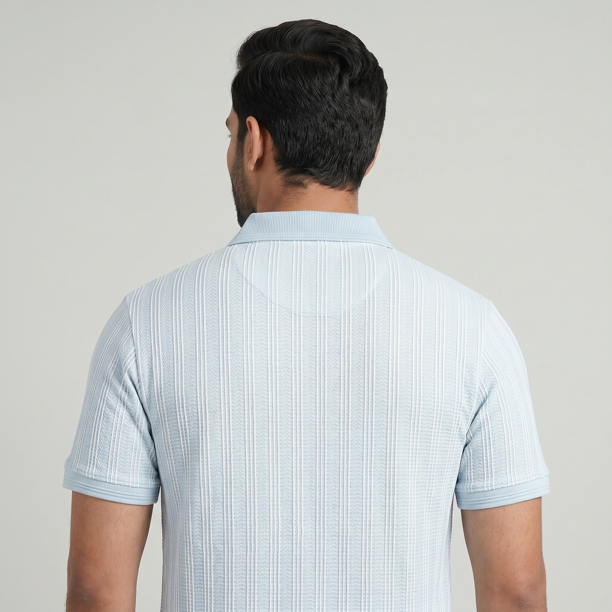 Striped University Polo T-Shirt
