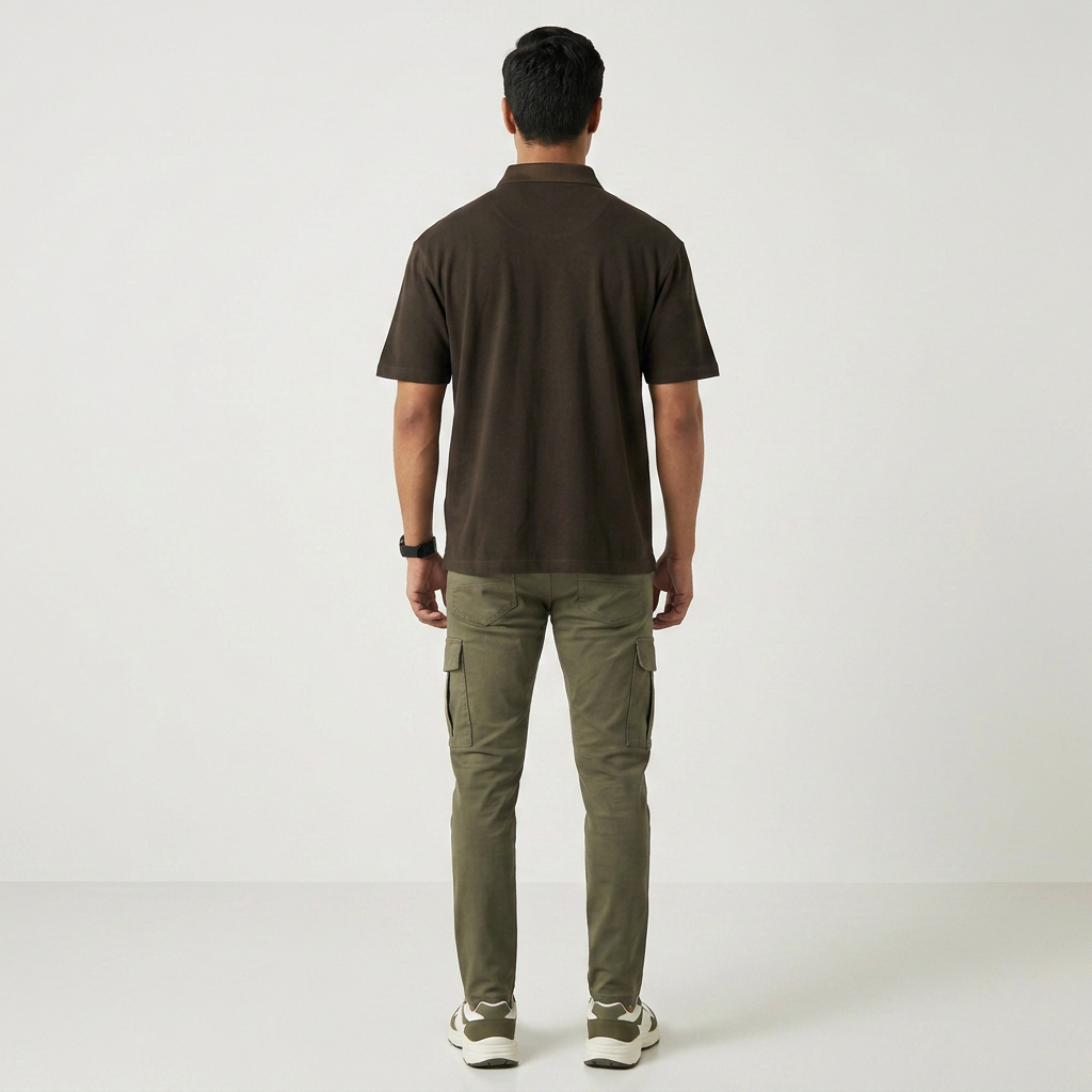 Oversize University Polo T-Shirt