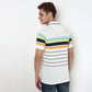 Knitted Striped Madison Polo T-Shirt