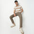 Regular Fit Striped Polo Neck Polo T-Shirt