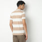 Regular Fit Striped Polo Neck Polo T-Shirt
