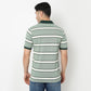 Striped Weekend Polo T-Shirt