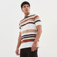 Striped Weekend Polo T-Shirt