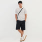 Striped Weekend Polo T-Shirt