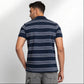 Knitted Striped Weekend Polo T-Shirt