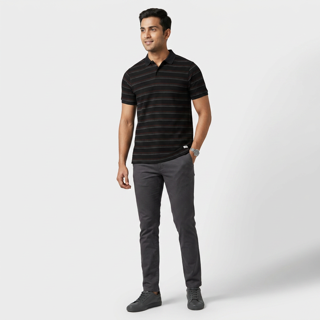 Structured Weekend Polo T-Shirt