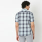 Collar Checkered Shirt