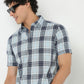 Collar Checkered Shirt
