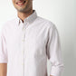 Regular Fit Striped Shirt Collar Regular Length Shirt