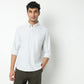 Regular Fit Striped Shirt Collar Regular Length Shirt